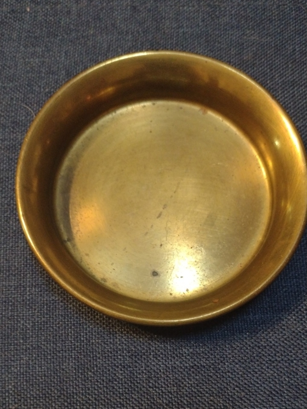 Vintage - Brass Decorative Dish - Gold Accent Home Décor